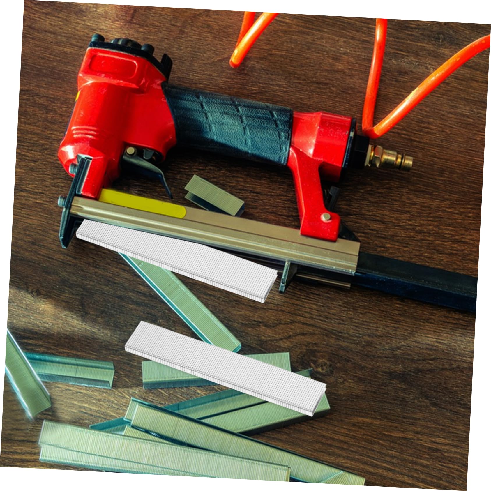 Mikikit Agrafes Métalliques de U Galvanisées, pour Bois et Plastique, pour Menuiserie et Fabrication de Meubles, Lot de Rechange pour Agrafeuse
