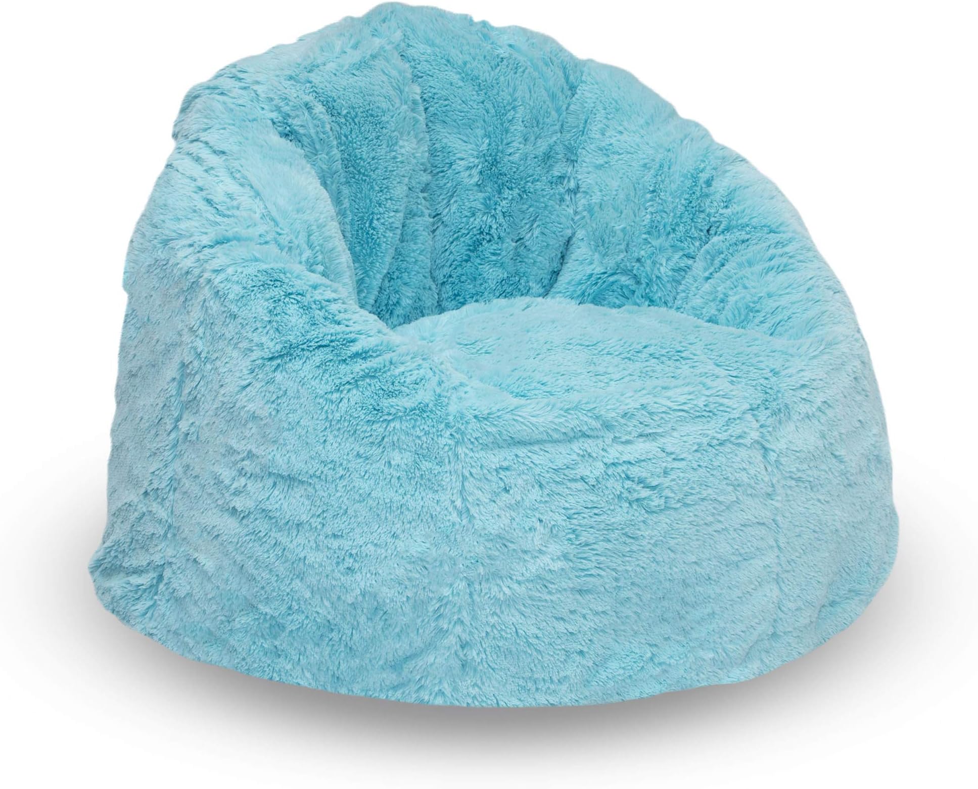 Delta Children Snuggle Foam Filled Chair, Kid Size (for Kids Up to 10 Year Old), Aqua