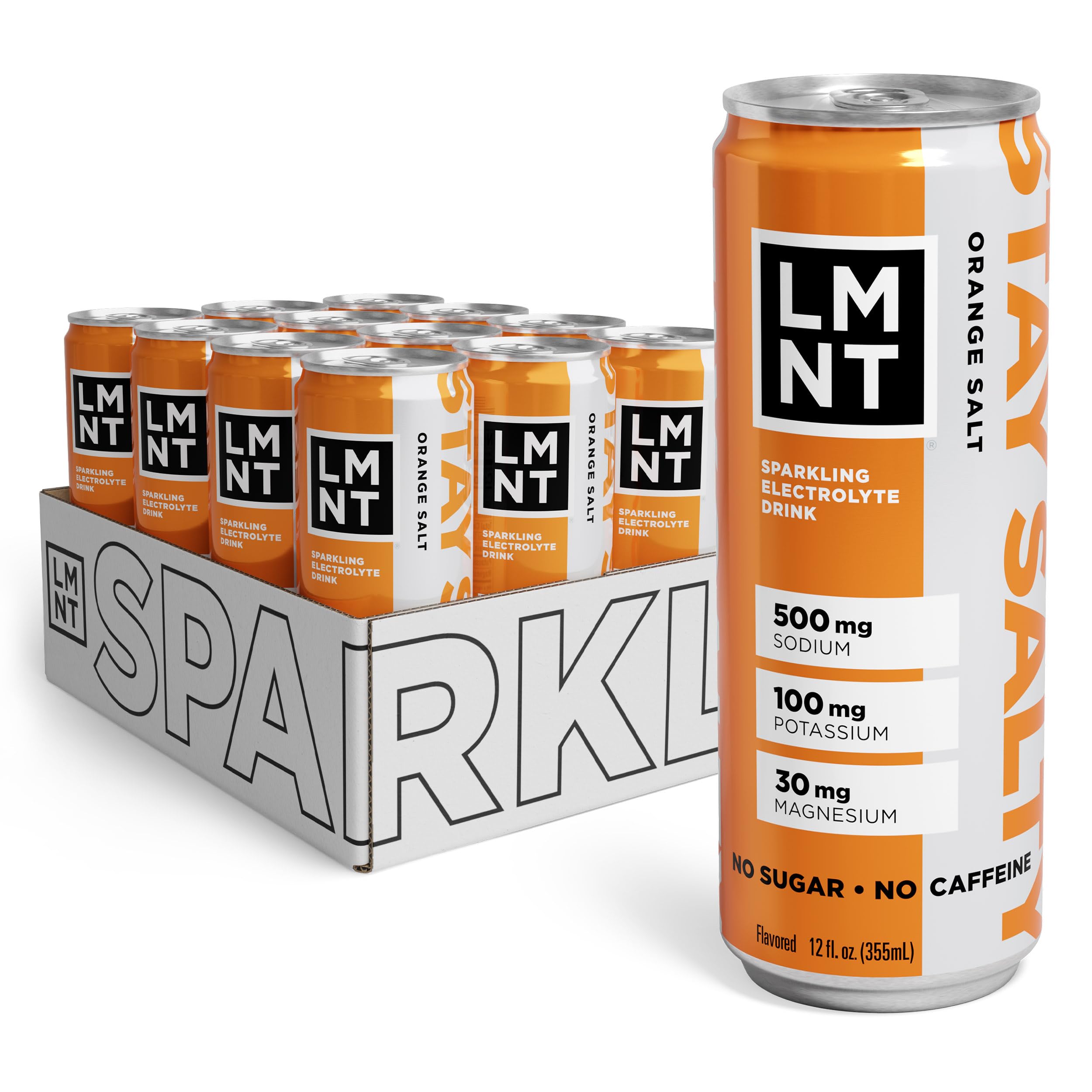 LMNT Sparkling Electrolyte Drink - Variety Pack | 12-Count — Amazon image 9