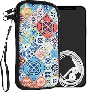 kwmobile Custodia in Neoprene con Zip per Smartphone L - 6,5