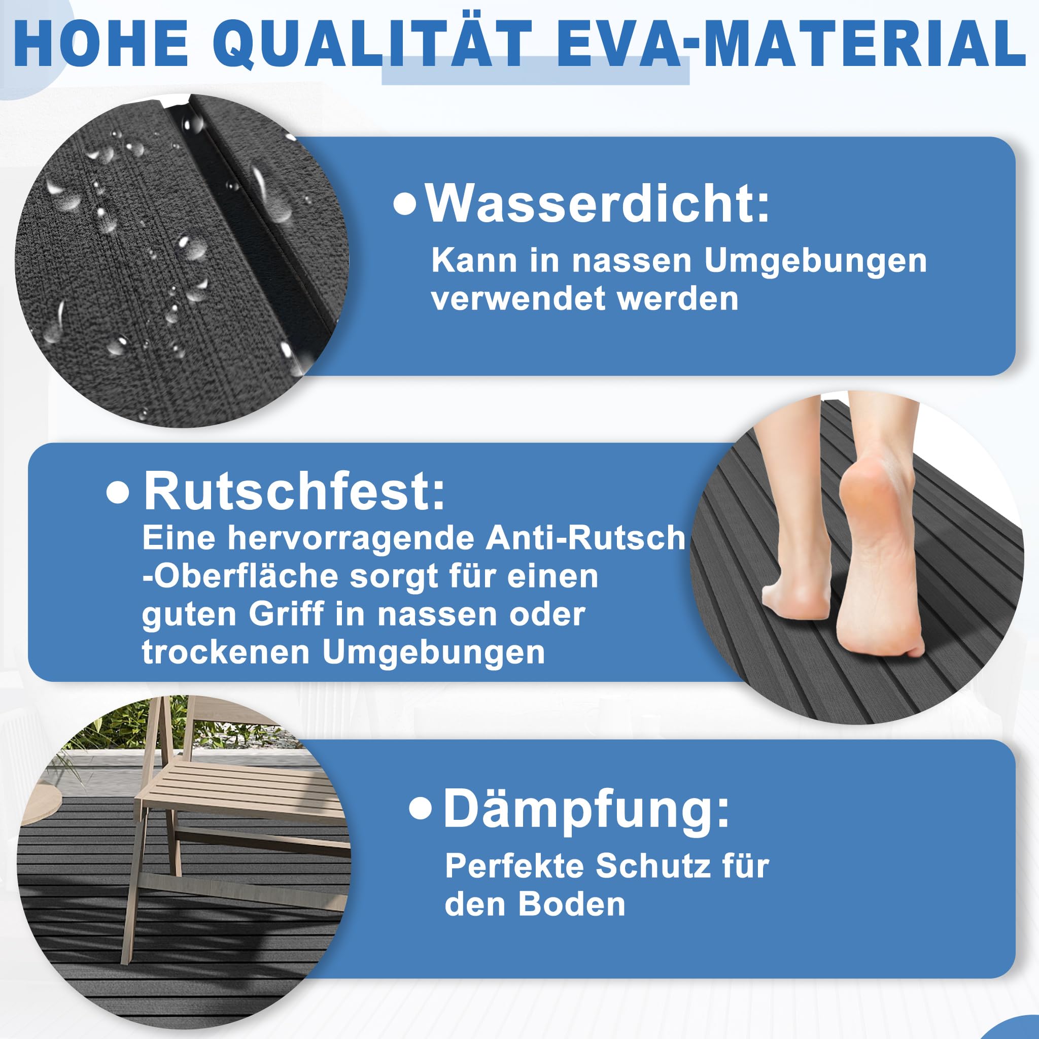 FIVMEN Boot Bodenbelag Selbstklebend Eva Schaum Bootsbelag Deck Matte Bootsmatte Teakholz Lmitat Bootsteppich Marineteppich für Boote Yachten Motorboote Schnellboote