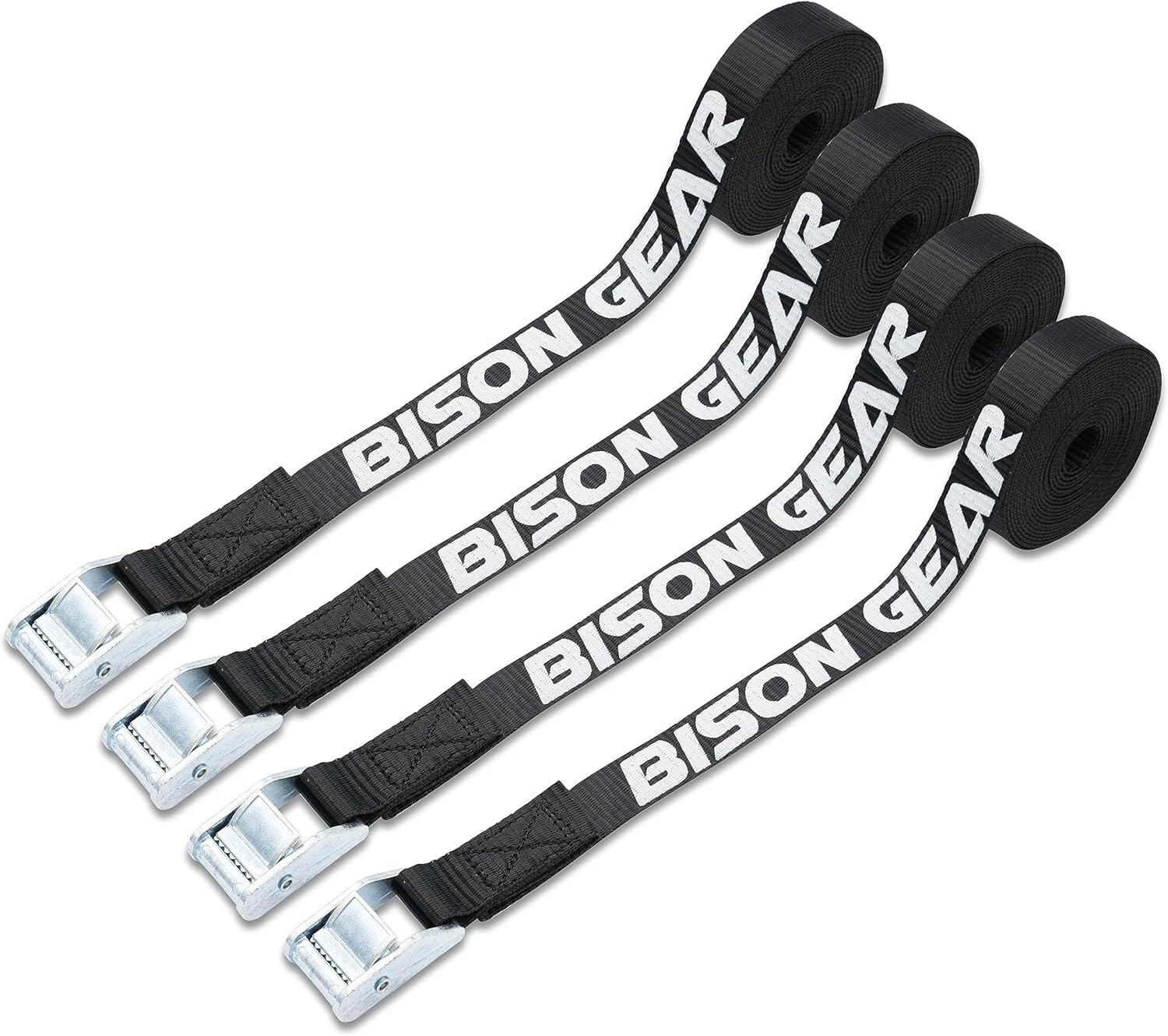 Premium Tie Down Straps (Car Roof Rack Straps for Surfboard Kayak or