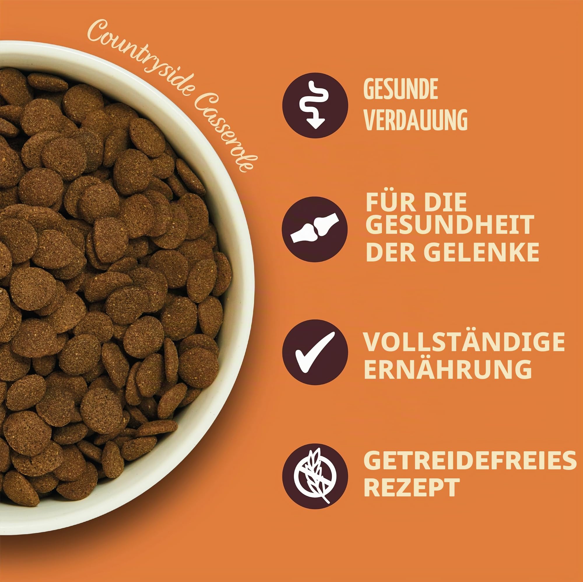 Lily's Kitchen Mit natürlichen Zutaten hergestelltTrockenfutter für ausgewachsene Hunde Huhn & EnteGetreidefreie Rezeptur 12kg Beutel