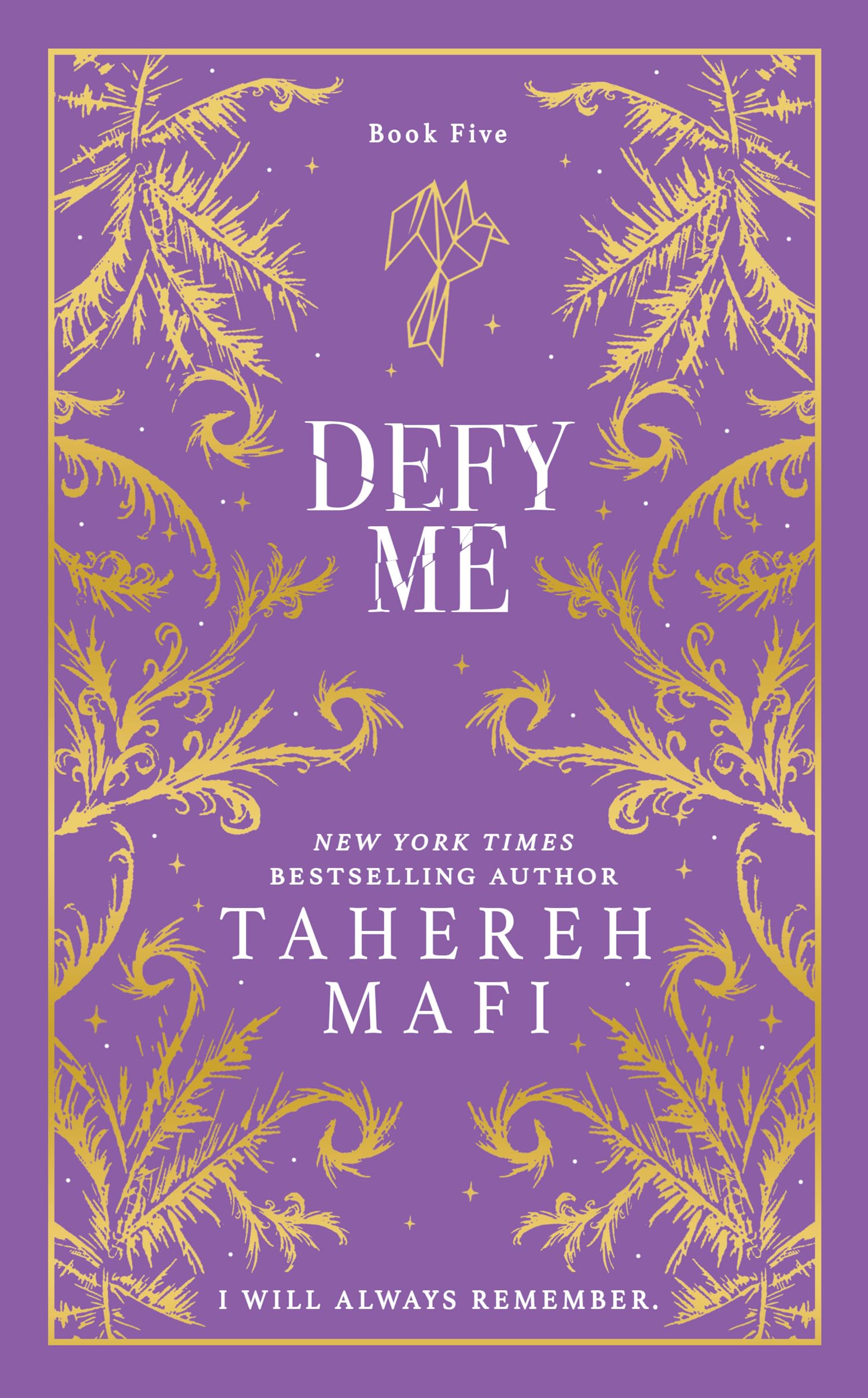 Defy Me: A beautiful hardback exclusive collector’s edition of the fifth dystopian fantasy romance book in the TikTok sensation Shatter Me series (Shatter Me Collectors Editions)