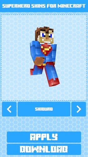 Superhero Skins for Minecraft PE
