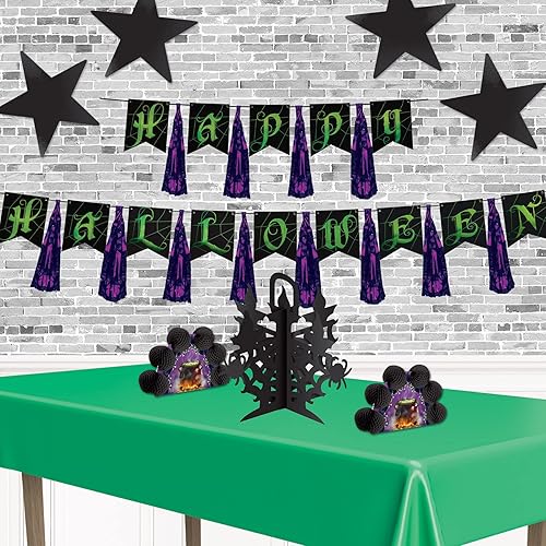 Miniatura 5 de Beistle Paquete de 36 recortes de estrellas negras de aluminio, decoraciones de fiesta nocturna de premios para celebraciones y eventos, decoración