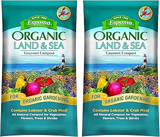 Espoma Organic Land and Sea Gourmet Compost with Lobster & Crab Meal: Pl...