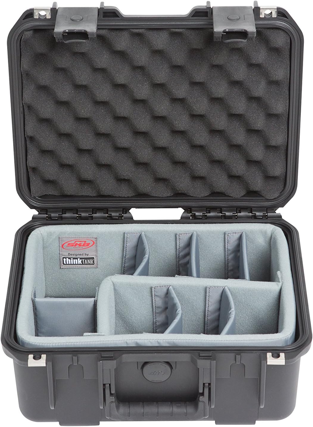 SKB Cases iSeries 1309-6 Case with Think Tank Designed Photo Dividers, Black (3i-1309-6DT)