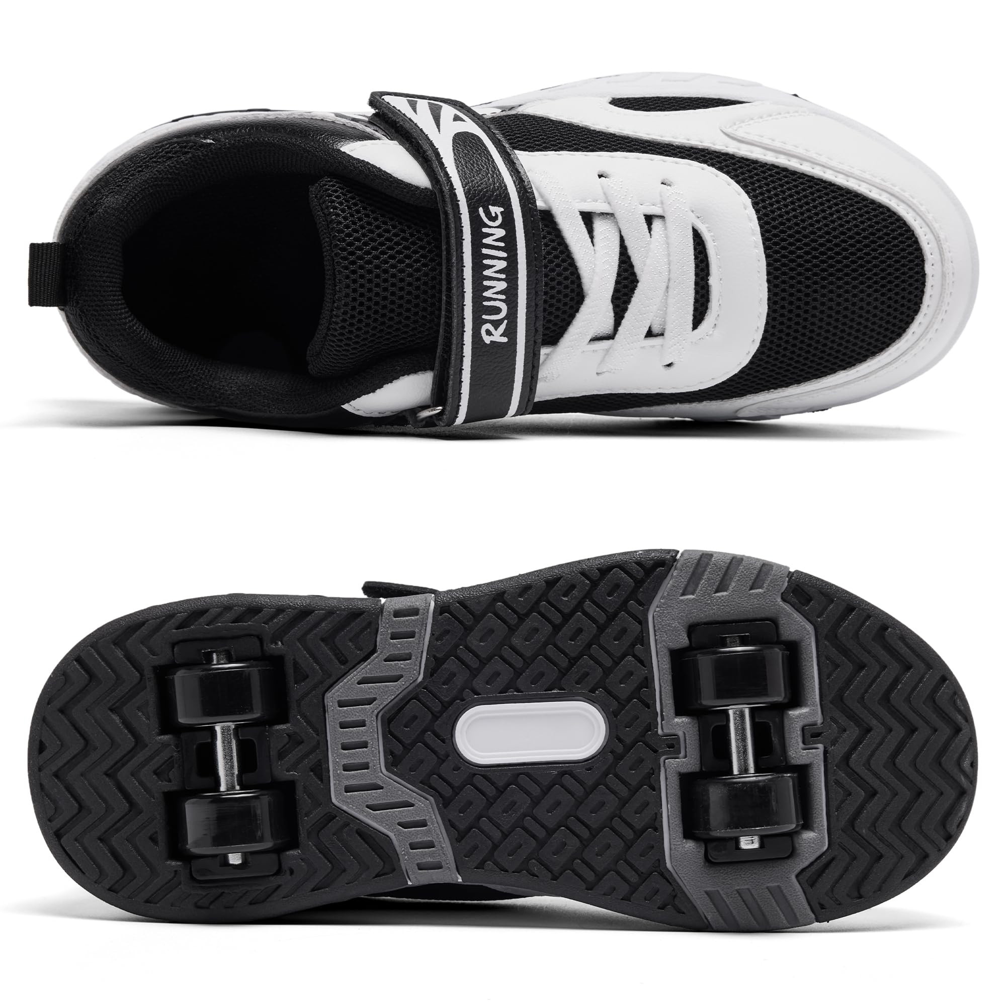 Chaussures d'été en maille respirante à 4 roues pour garçons et filles - Élégantes, durables et confortables