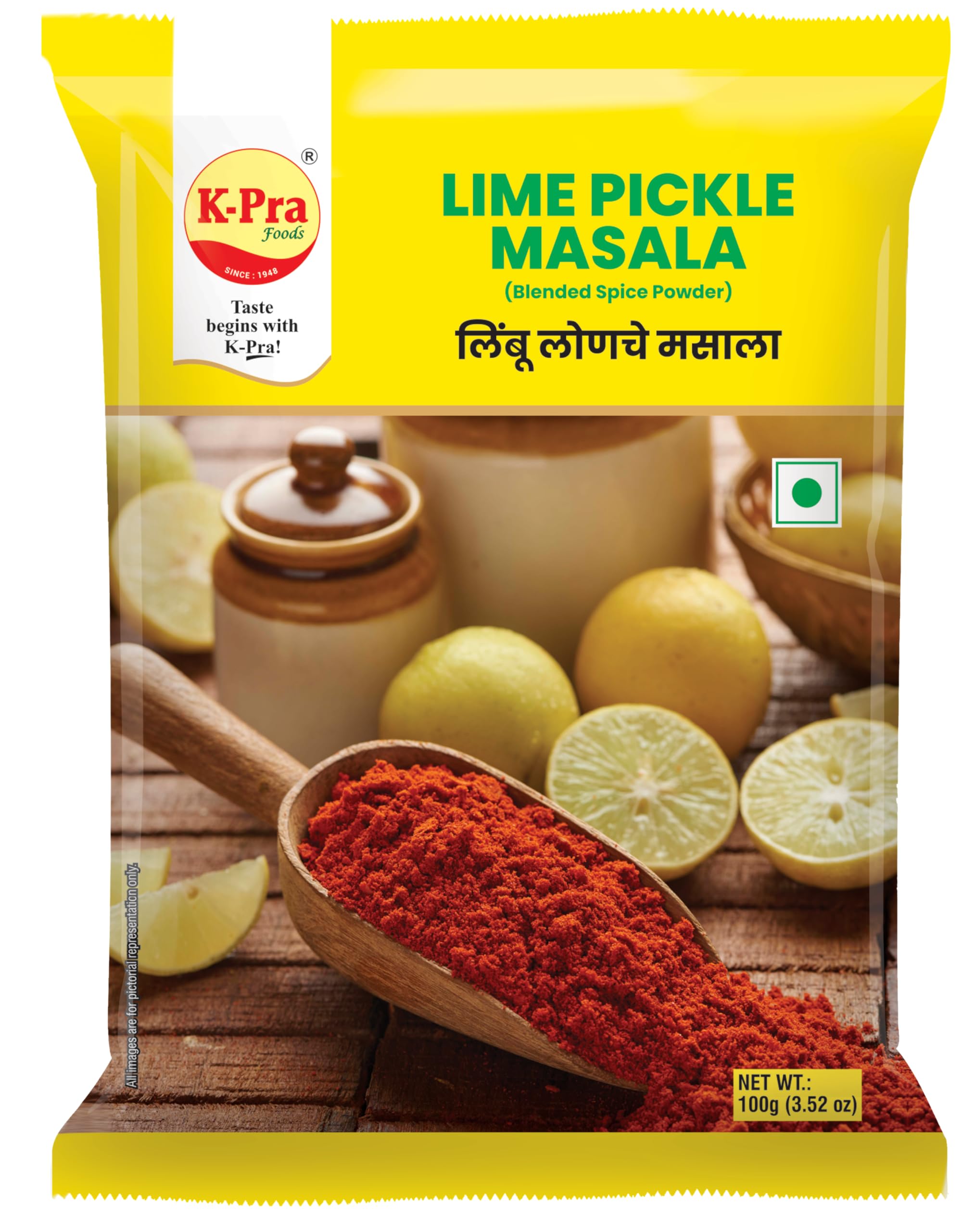 K-Pra K Pra Lemon Pickle Masala 100g pouch-picture-16