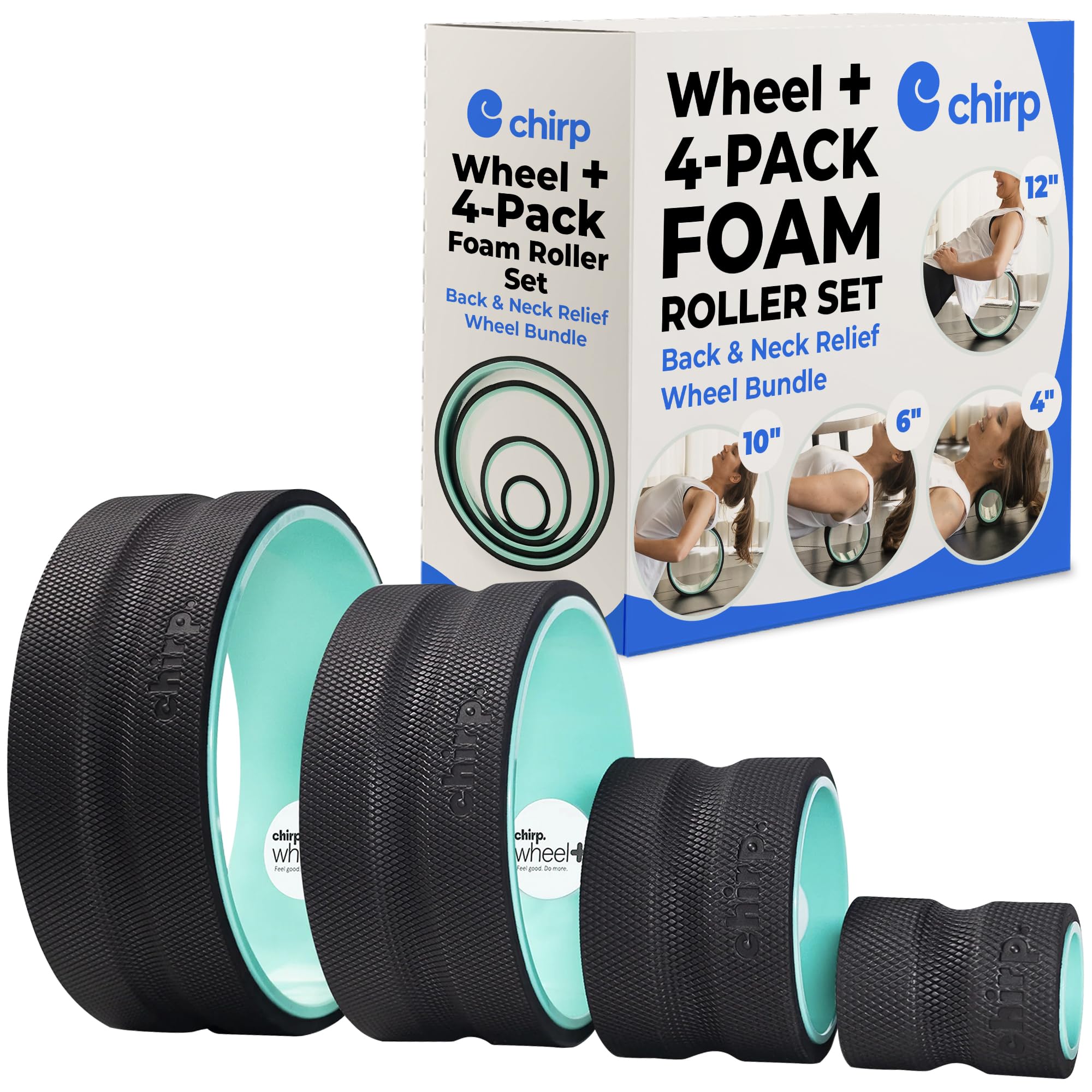 Chirp Wheel 4-Pack Rollers
