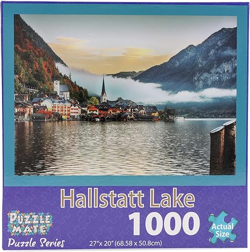Miniatura 2 de Puzzle Mate - Hallstatt Village - Rompecabezas de 1000 piezas