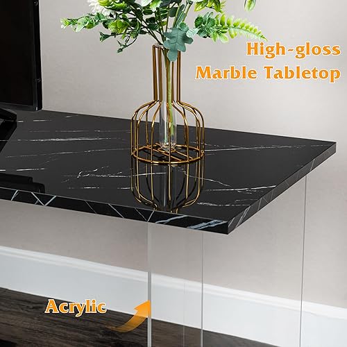 Miniatura 5 de DMIDYLL Moderno soporte de TV LED con luces LED para TV de 55657075+ pulgadas, centro de entretenimiento para juegos con almacenamiento, consola de