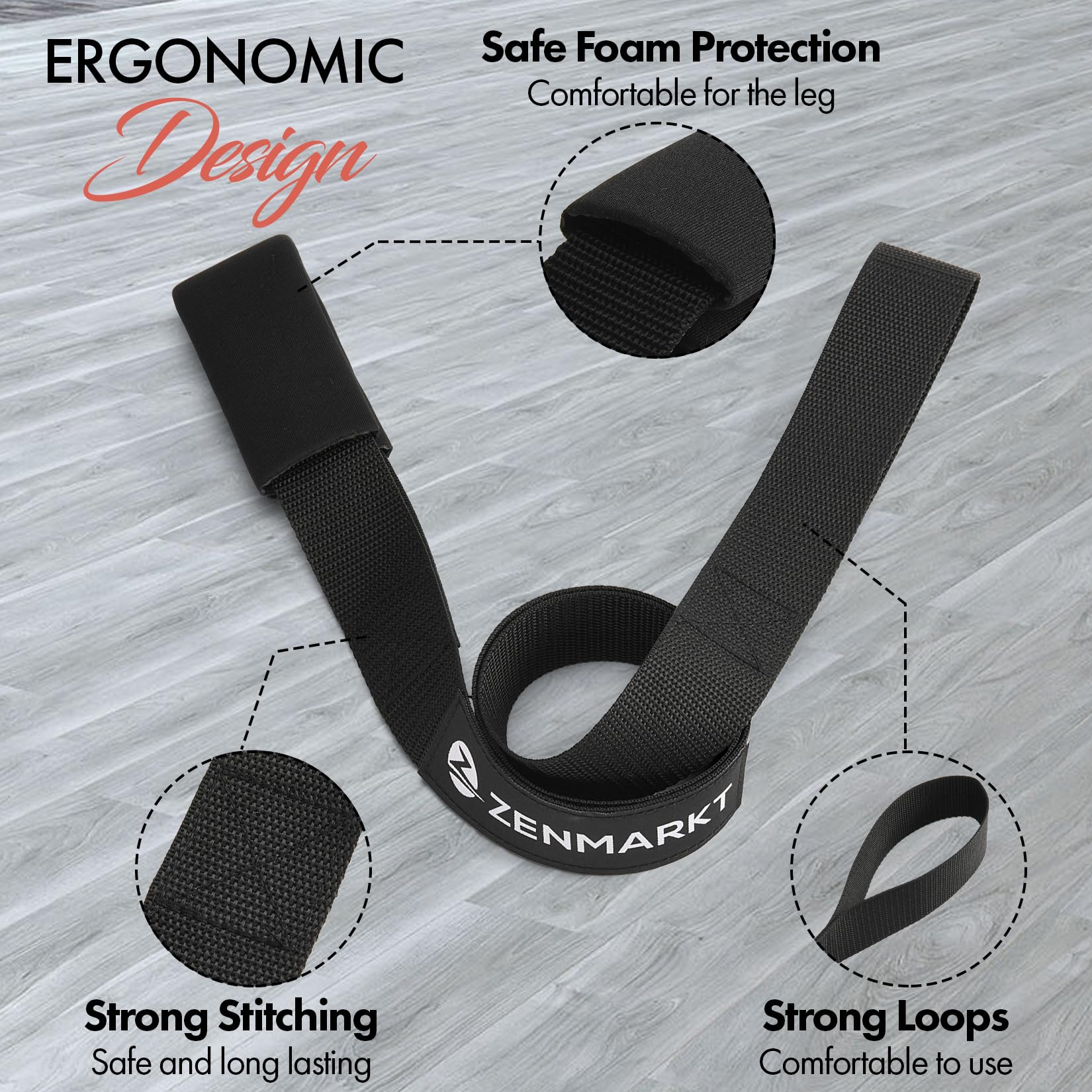Myosource Kinetic Bands – Flexibilitäts-Stuntgurt Für Cheerleading, Tanz & Turnen – 100 Cm, 2,5 Cm Breit, In 12 Farben Myosource Kinetic Bands – Flexibilitäts-Stuntgurt Für Cheerleading, Tanz & Turnen – 100 Cm, 2,5 Cm Breit, In 12 Farben