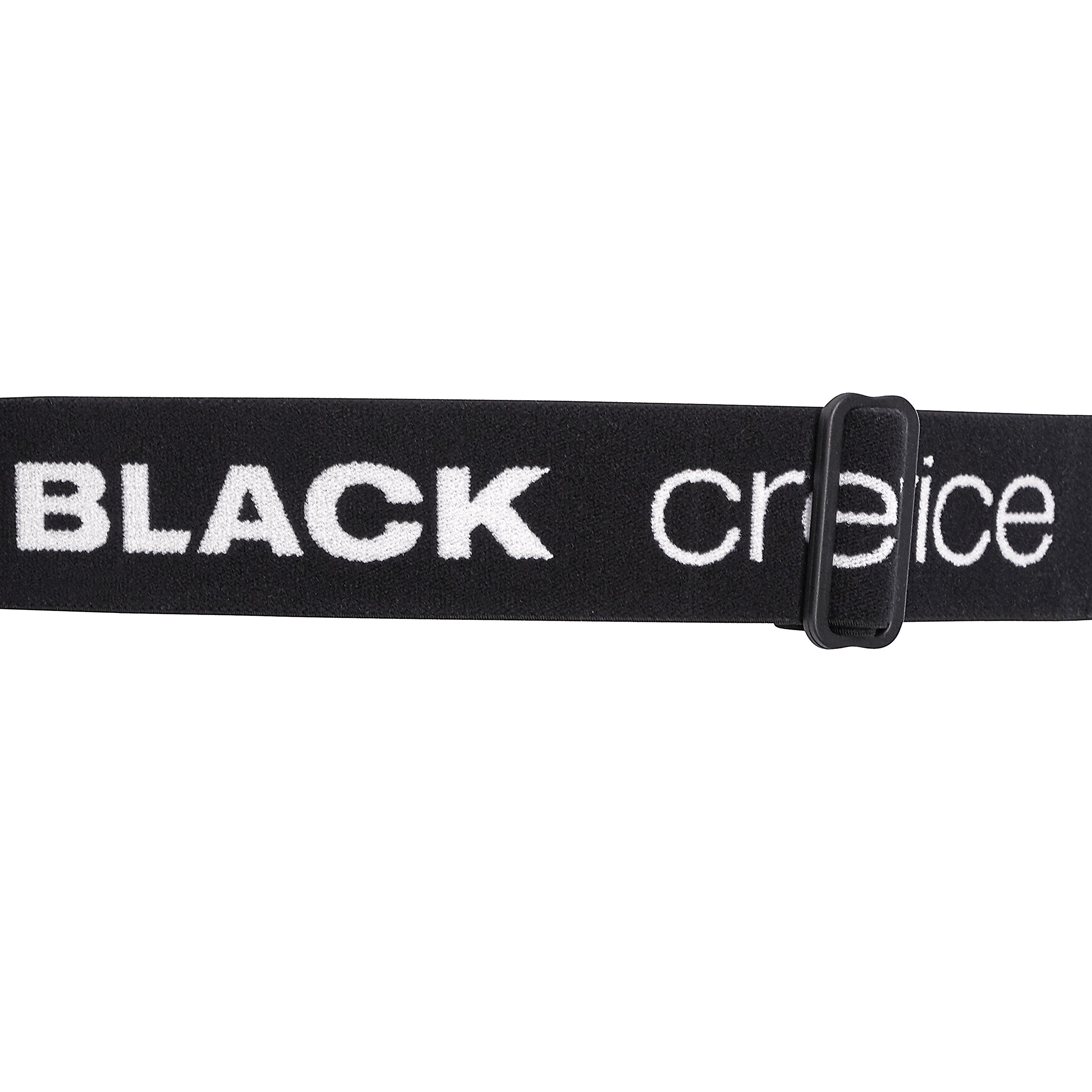 Black Crevice Skibrille Warh Lunettes de Ski Mixte Enfant