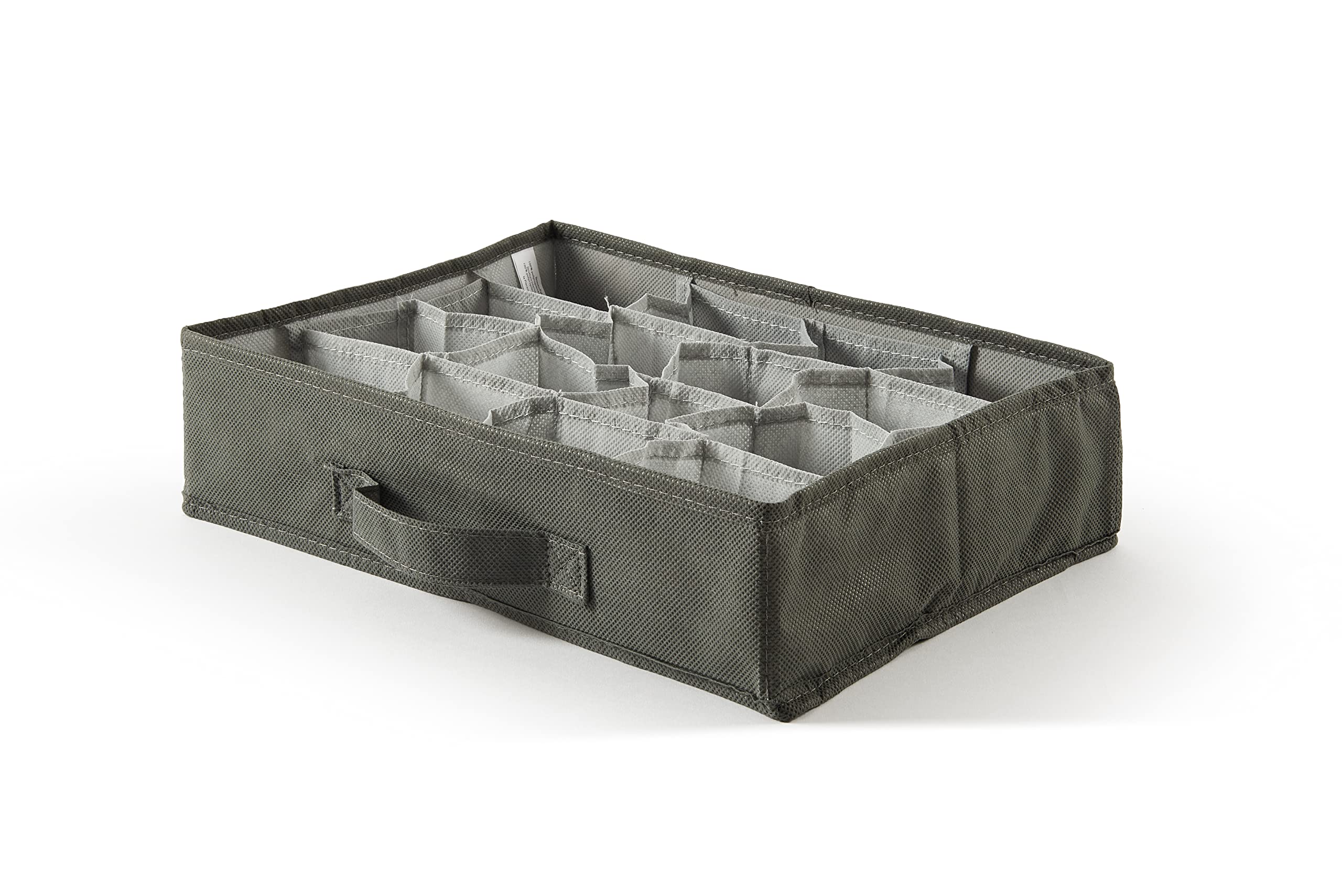 Perfetto Organizer Tnt Drawer Easybox Dimension- 35 x 28 x 9 Cm. - 16 Places, Color- Ash