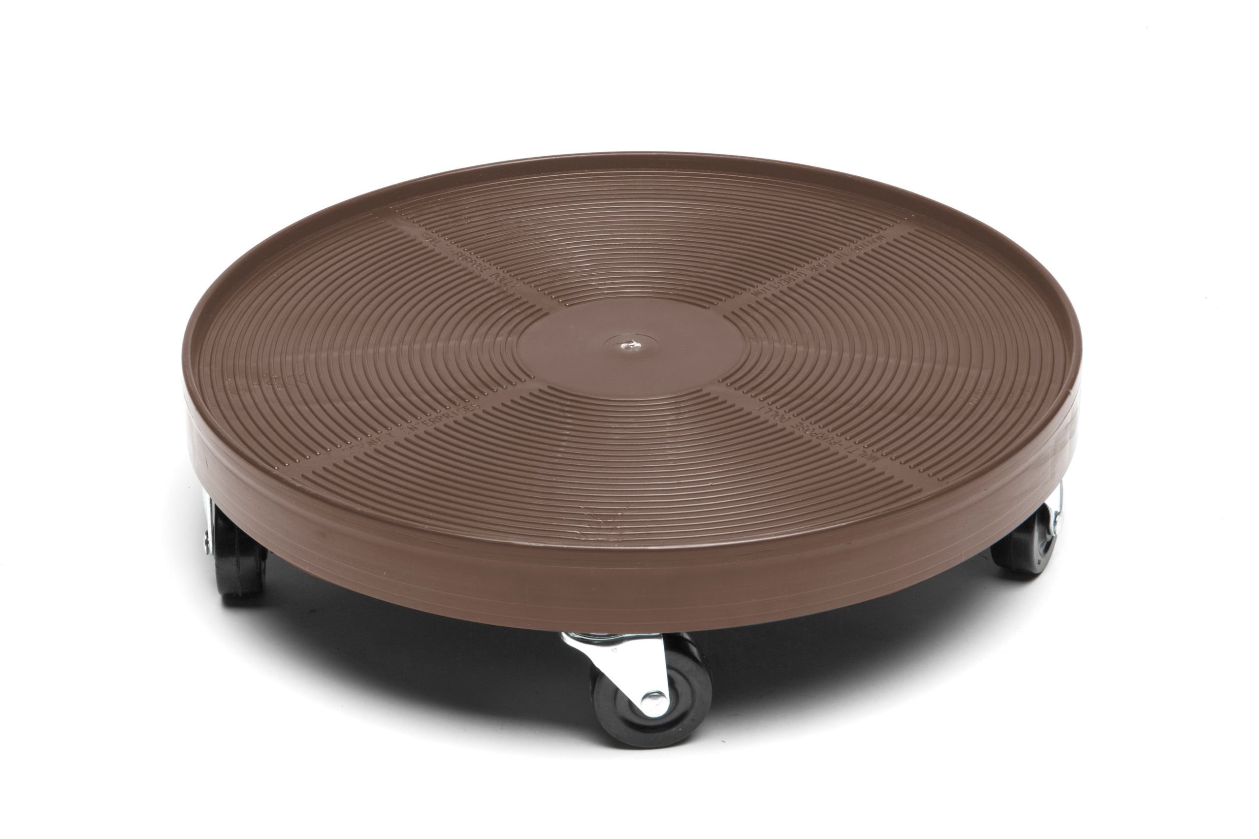 DeVault DEV3000ENH 16 Inch Plant Dolly no Hole Espresso