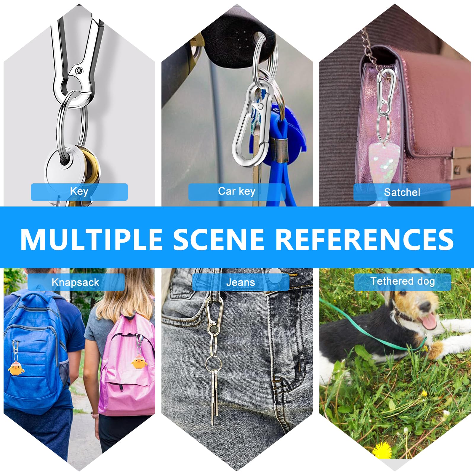 20 Bussole Portachiavi Con Cordino - Per Zaini, Giacche E Attività Outdoor - Design Compatto E Funzionale - Foto 7