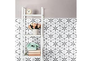 Merola Tile Classico Bardiglio Hex Flower, an artistic addition to your floors and walls