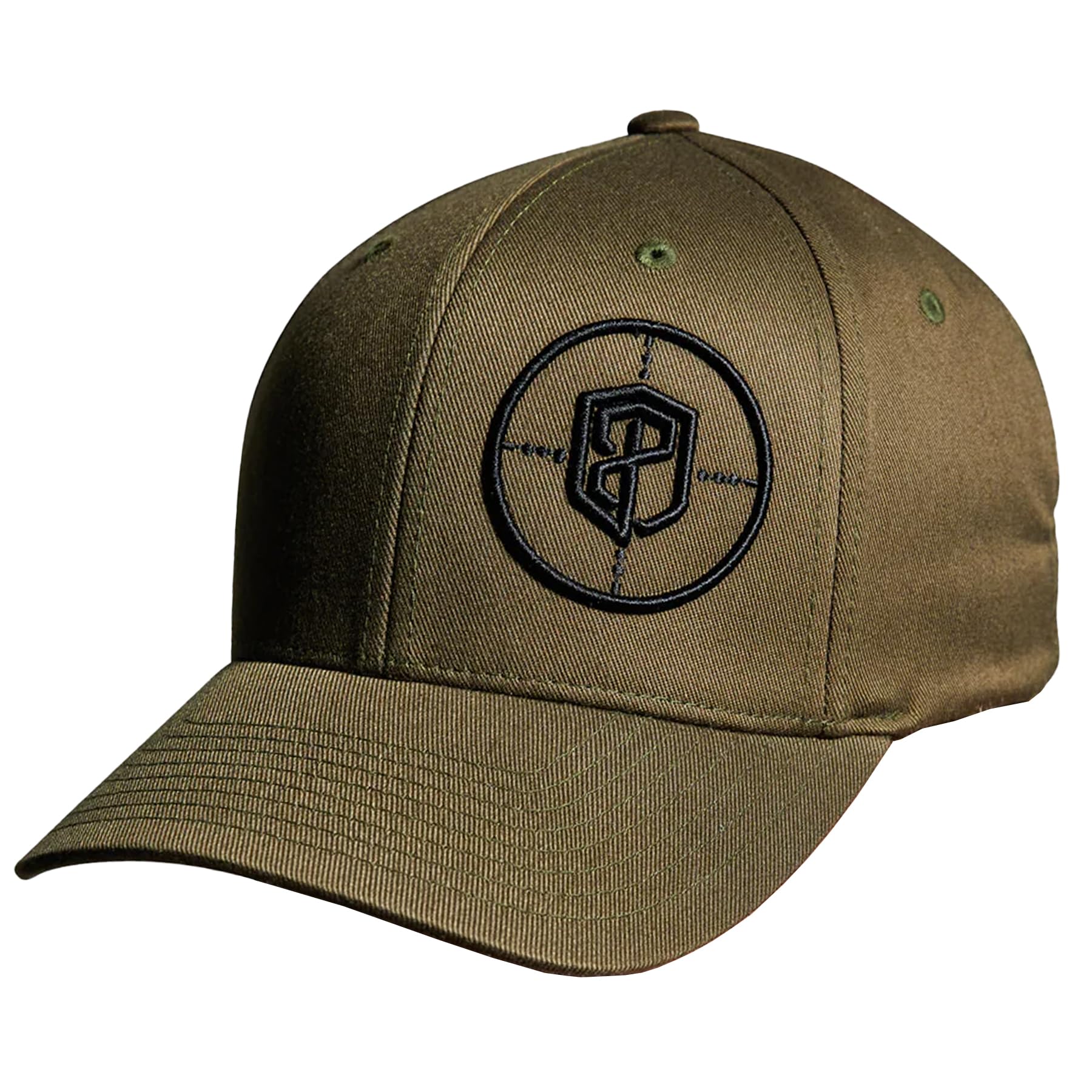 Born Primitive Unisex Tactical Flexfit Hat - Patriotic Baseball Cap with Curved Bill, Front & Back Embroidery for Men & Women