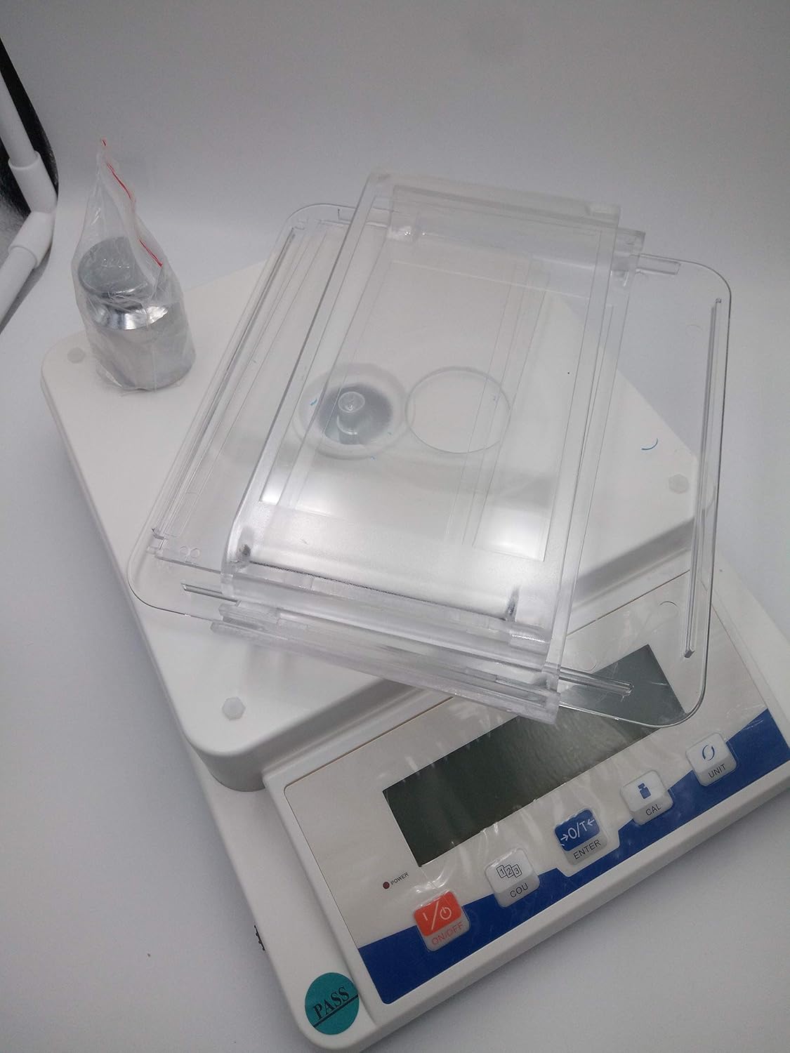 LCD Precision Textile Balance XY3002CS 310g Resolution 0.01g Pan 130mm Repeatability ±0.02g GSM, Denier, tex, Nm, Ne, etc