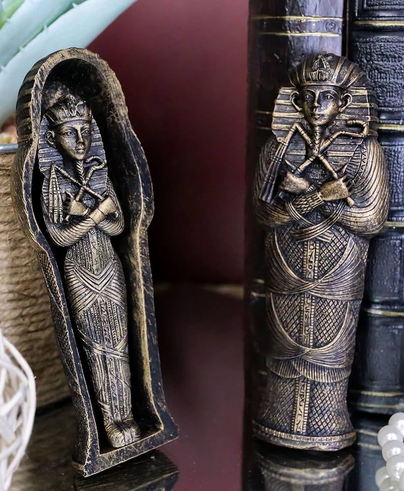 Amazon.co.jp: エブロスブロンズ仕上げ 小さな古代エジプトのファラオ