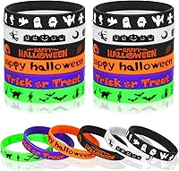 Vista 23 de JUNEBRUSHS 42 piezas de accesorios de concientización sobre el cáncer de mama, pulseras de silicona Esperanza Fe Fuerza Coraje, pulseras accesorios