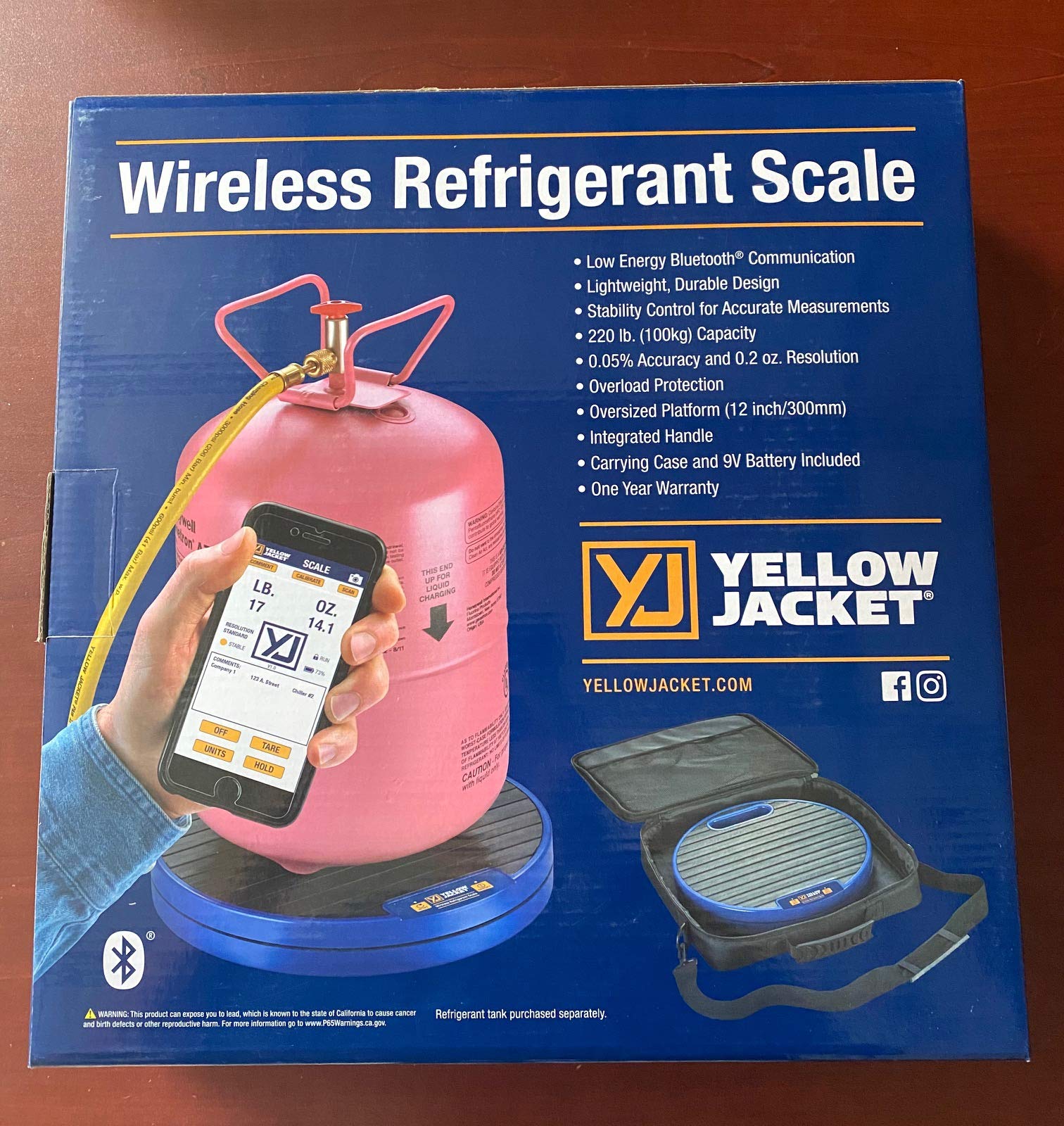 Amazon.com: Yellow Jacket 68864 Wireless Refrigerant Scale