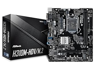 Amazon | ASRock Intel H310チップセット搭載 Micro ATX