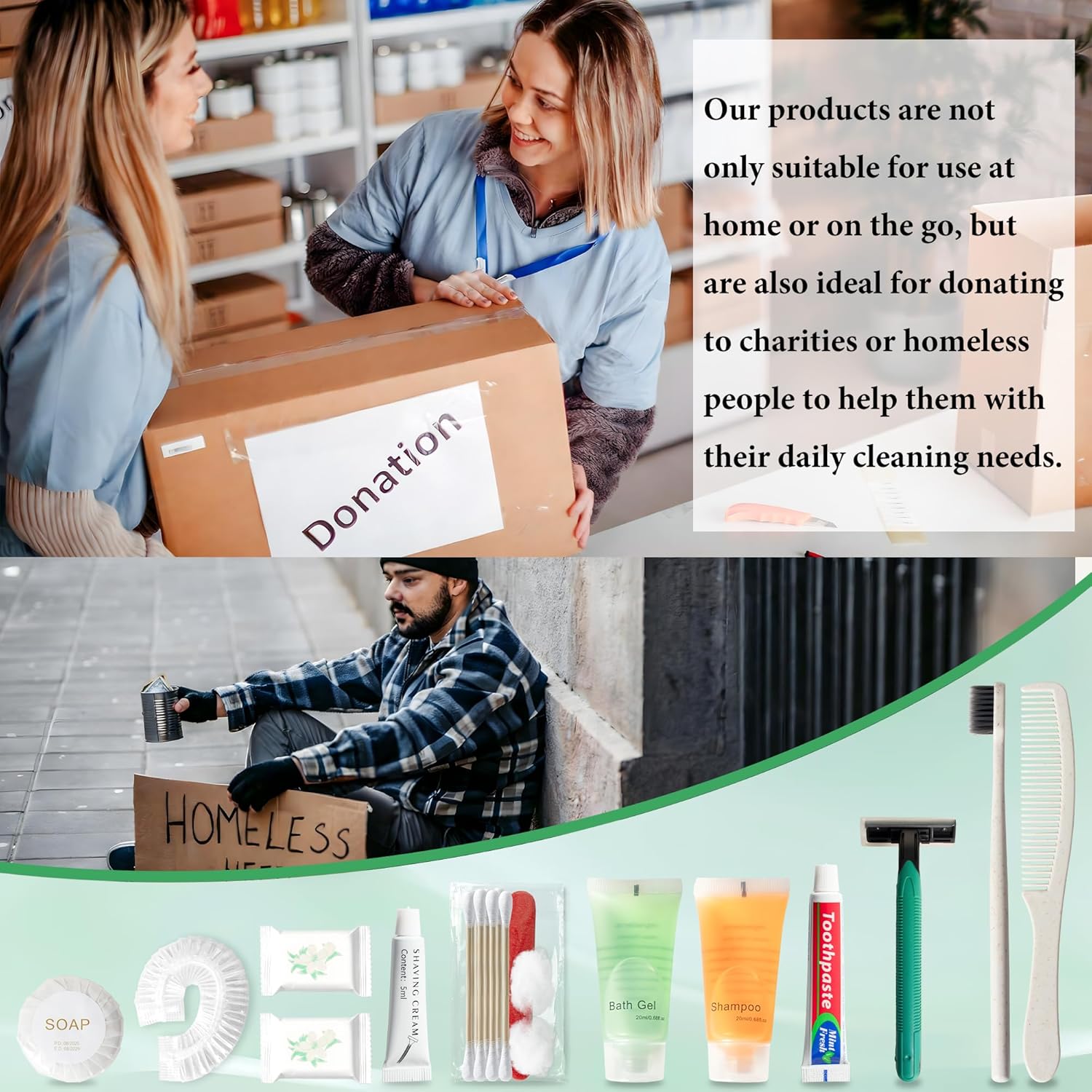 Hygiene Kit Bulk, Individually Packed, The Convenience Kit Bulk Is Fully Equipped And Clean And Hygienic, Convenience Kits Suitable For Hotel, Home, Camping, Travel (50 Sets) - Image 7