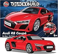Vista 15 de Airfix Quickbuild J6020 Quickbuild Bugatti 16 4 Veyron Negro Rojo