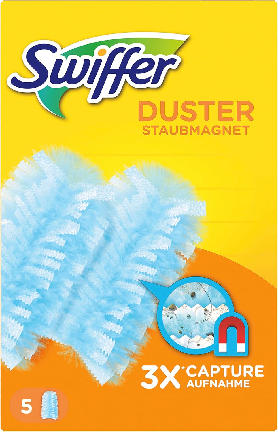 Swiffer Dust refill pack, 25er comfort pack (5 x 5 cloths