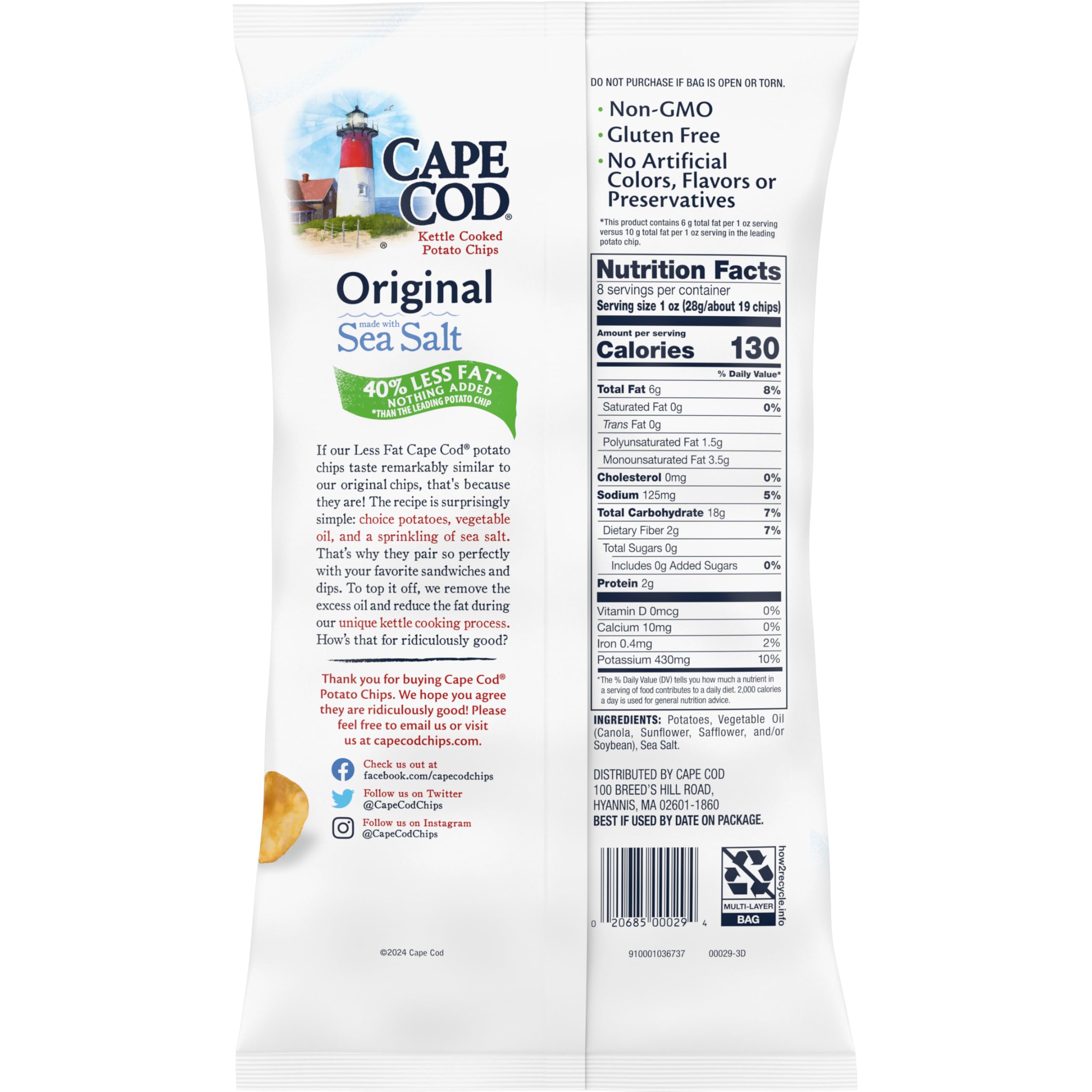 Snapklik.com : Cape Cod Potato Chips
