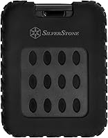 Vista 8 de SilverStone Technology Grado militar-IP65 y prueba de polvo externo 2.5" SATA Drive recinto con USB 3.0 MMS01B