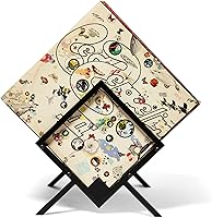 Vista 6 de MODERN VINYL Estantes de almacenamiento de discos de vinilo - Soporte de discos de vinilo de fácil montaje 100 LP Elegante soporte de LP negro