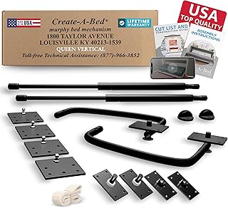 Create-A-Bed Queen Size Deluxe Murphy Bed Kit, Vertical