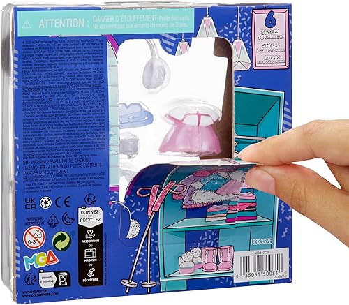 Miniatura 3 de LOL Surprise Fashion Packs estilo invierno  6 estilos únicos cada uno con (3) trajes, (2) pares de zapatos, (4) accesorios  Mezcla y combina estilos