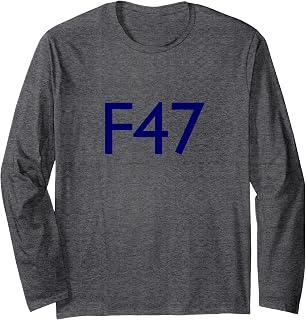 F47 COLLECTION RESIST TRUMP AND PROJECT 2025 Long Sleeve T-Shirt