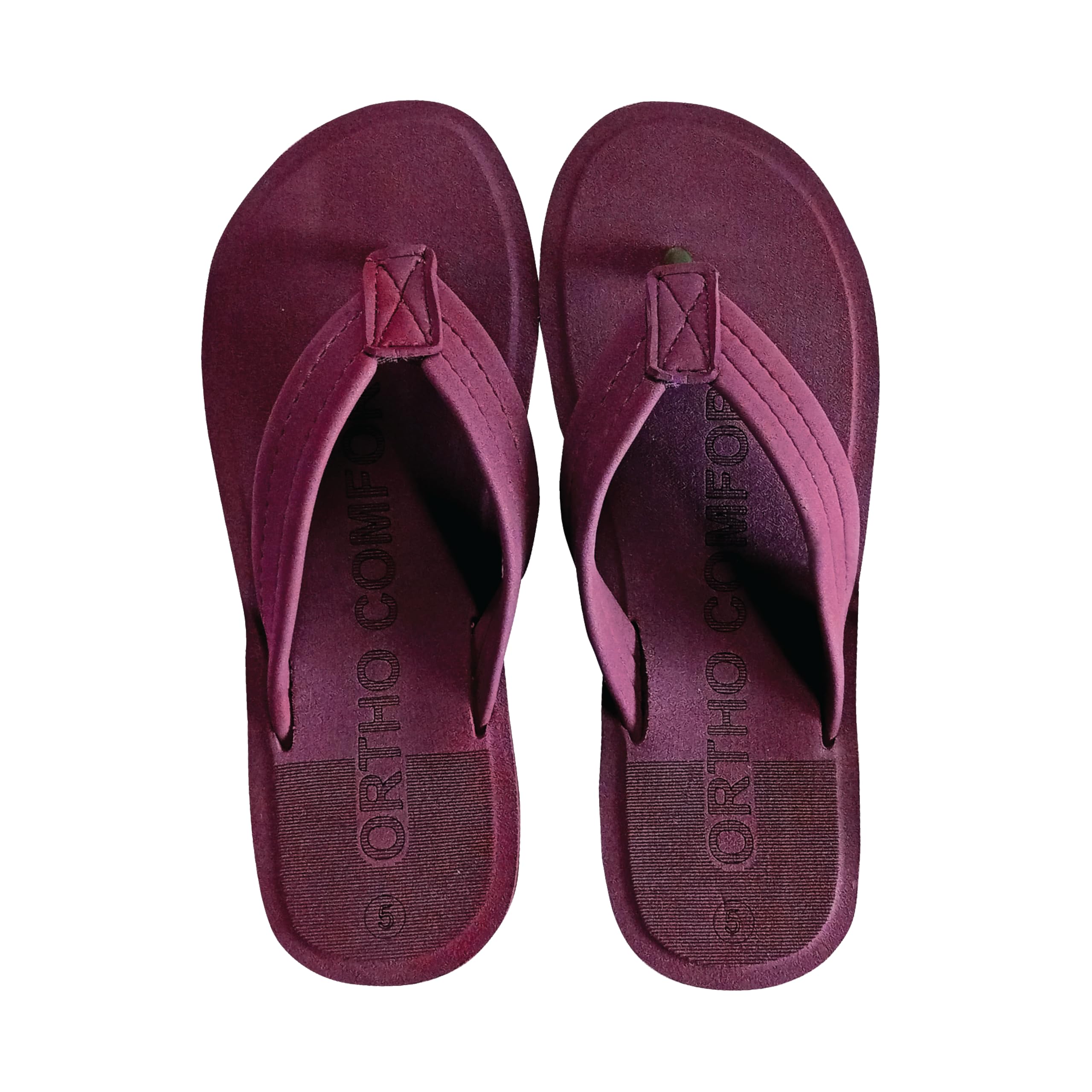 TATA 1MG Ortho Slippers with Extra Soft EVA Footbed and cushioned straps. For Heel, Knee and Back Pain. Provides enhanced foot support - Women Size 7 Maroon (B0CKHZZKV3) Amazon Price History, Amazon Price Tracker
