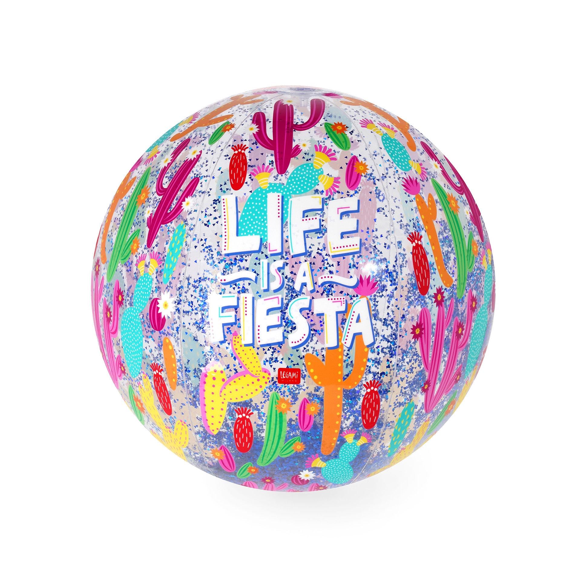 Legami - Ballon de plage gonflable, ballon de plage, ballon gonflable en PVC, souple pour enfants, fêtes de mer, gonflable, pour le football, le volley- ball, diamètre 40 cm Legami - Ballon de plage gonflable, ballon de plage, ballon gonflable en PVC, souple pour enfants, fêtes de mer, gonflable, pour le football, le volley- ball, diamètre 40 cm