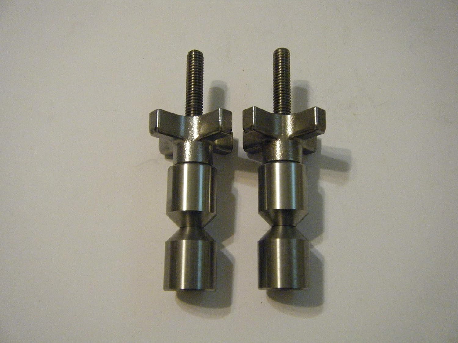 Davis 1 1/4 Stainless Two Hole pins with Quick knobs
