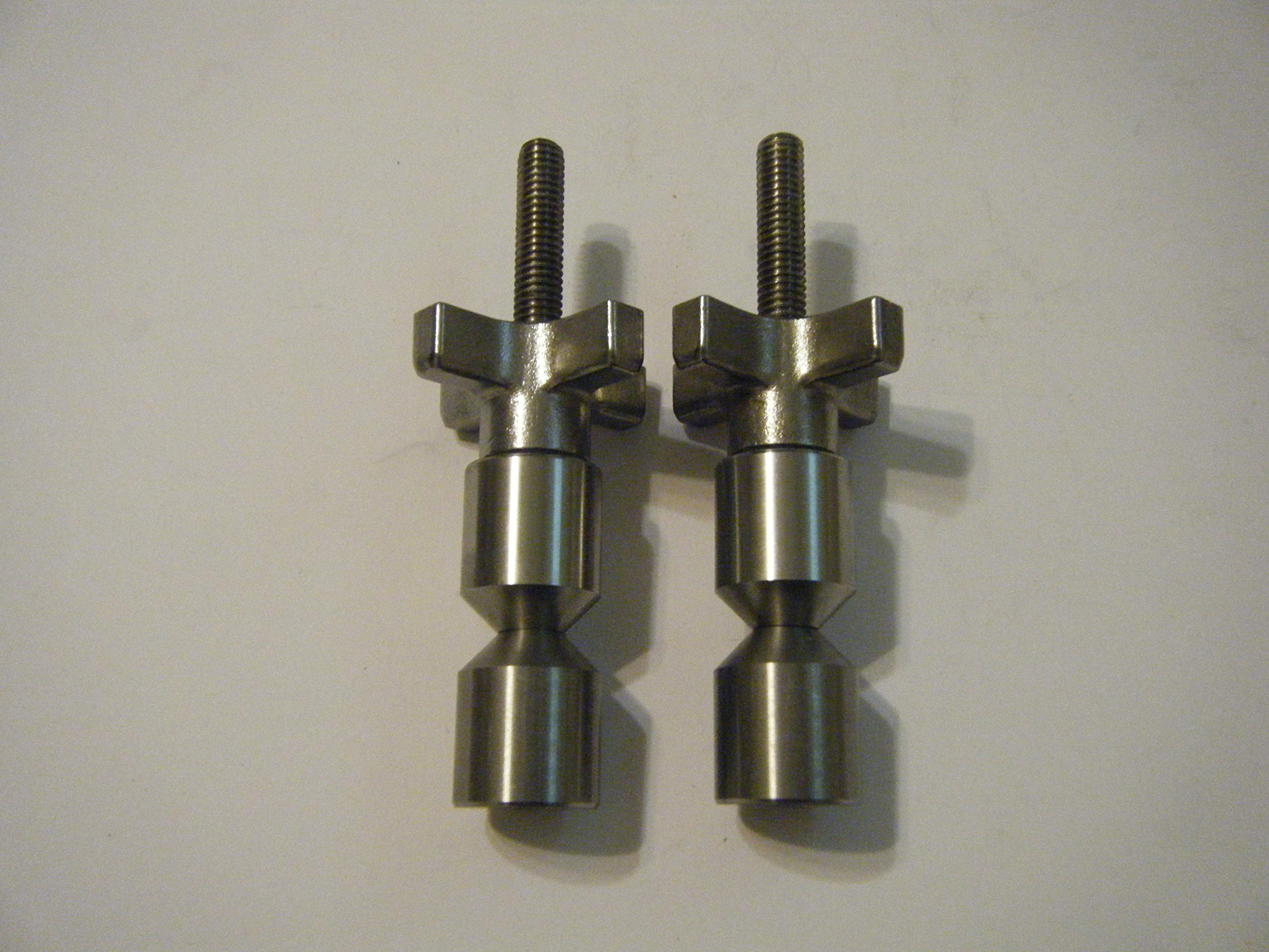 1" Davis Steel Two Hole pin with Quick knobs