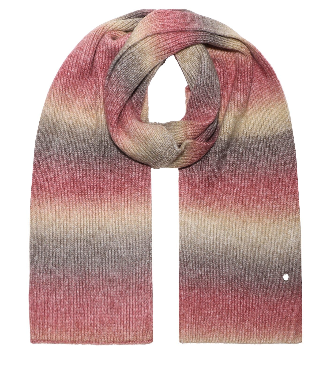 Eisglut Strickschal 180x26cm Rainbowl Scarf designed in Germany (1er Pack)