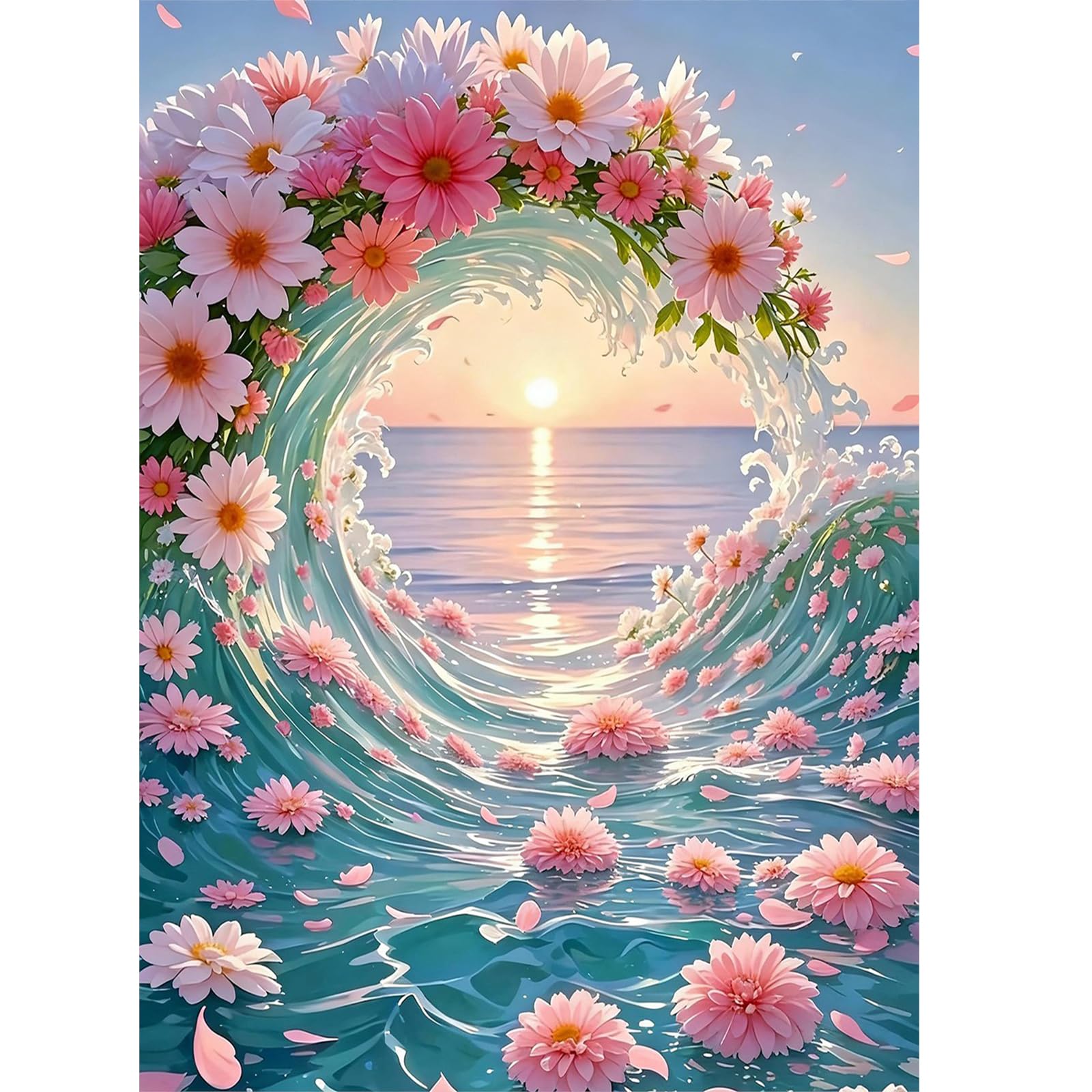 Beginner Diamond Painting Kits - Cute Cat Art -16