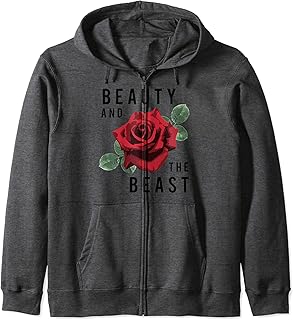 Beauty And The Beast Rose Sudadera con Capucha