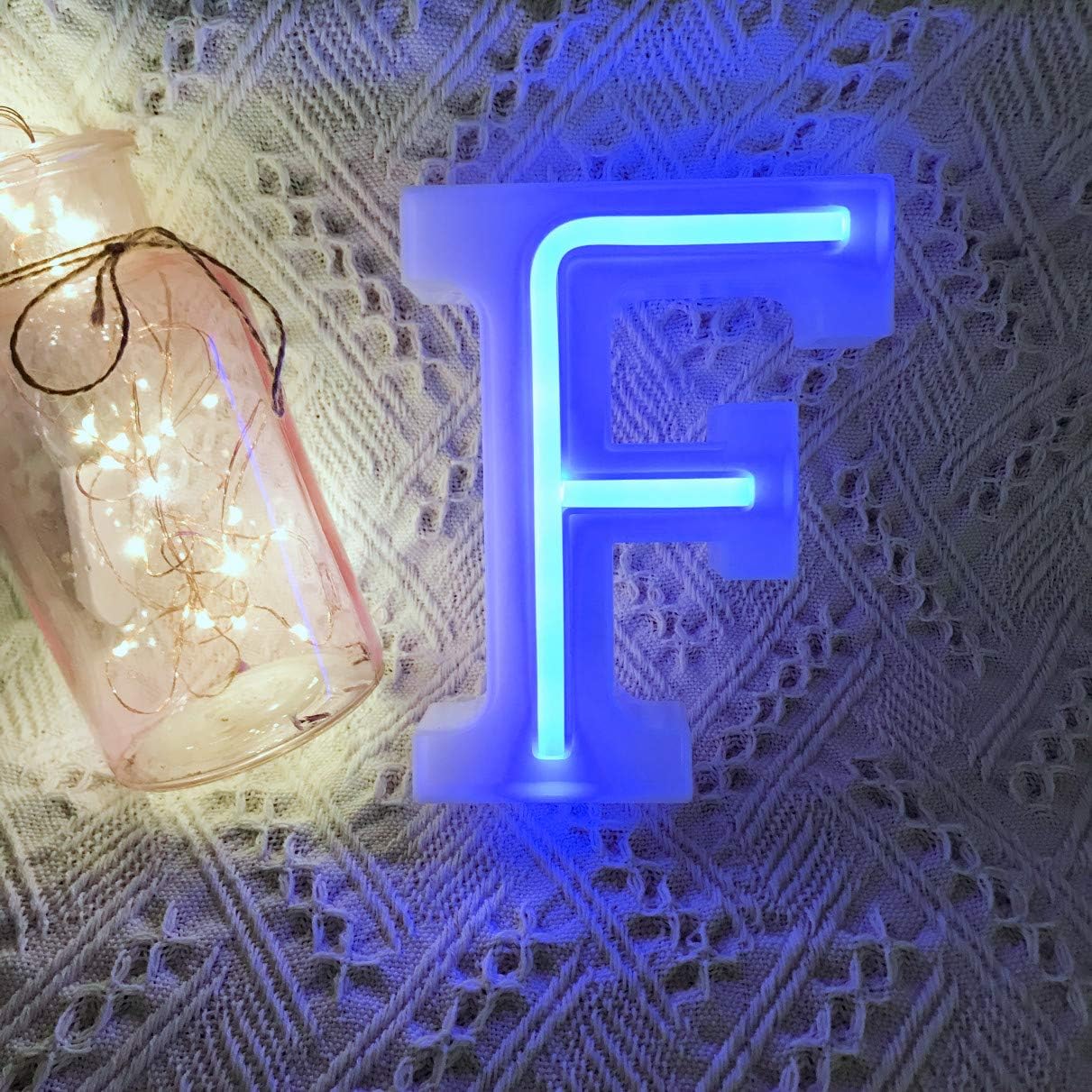 Lettere luminose neon a led luci alfabeto O luminoso per decorazione