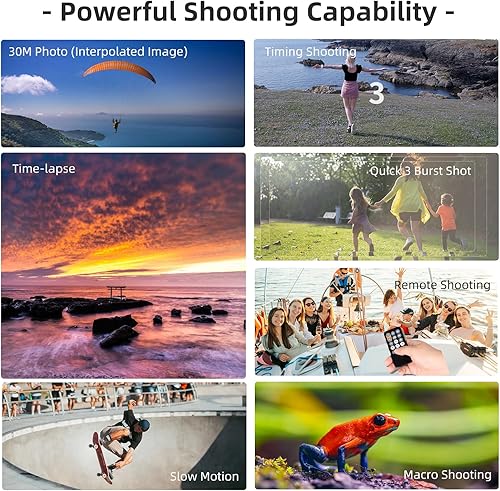 Miniatura 7 de Cámara de video 4K videocámara con zoom óptico de 10X y zoom inteligente de 120X, cámara de transmisión de video 4K 30MP WiFi YouTube de 3.0