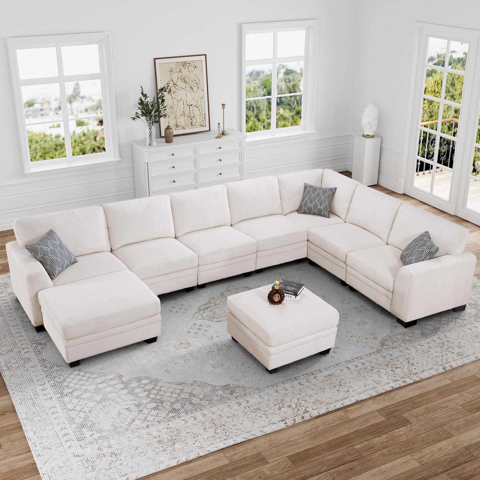 Legend Vansen Corduroy Sectional