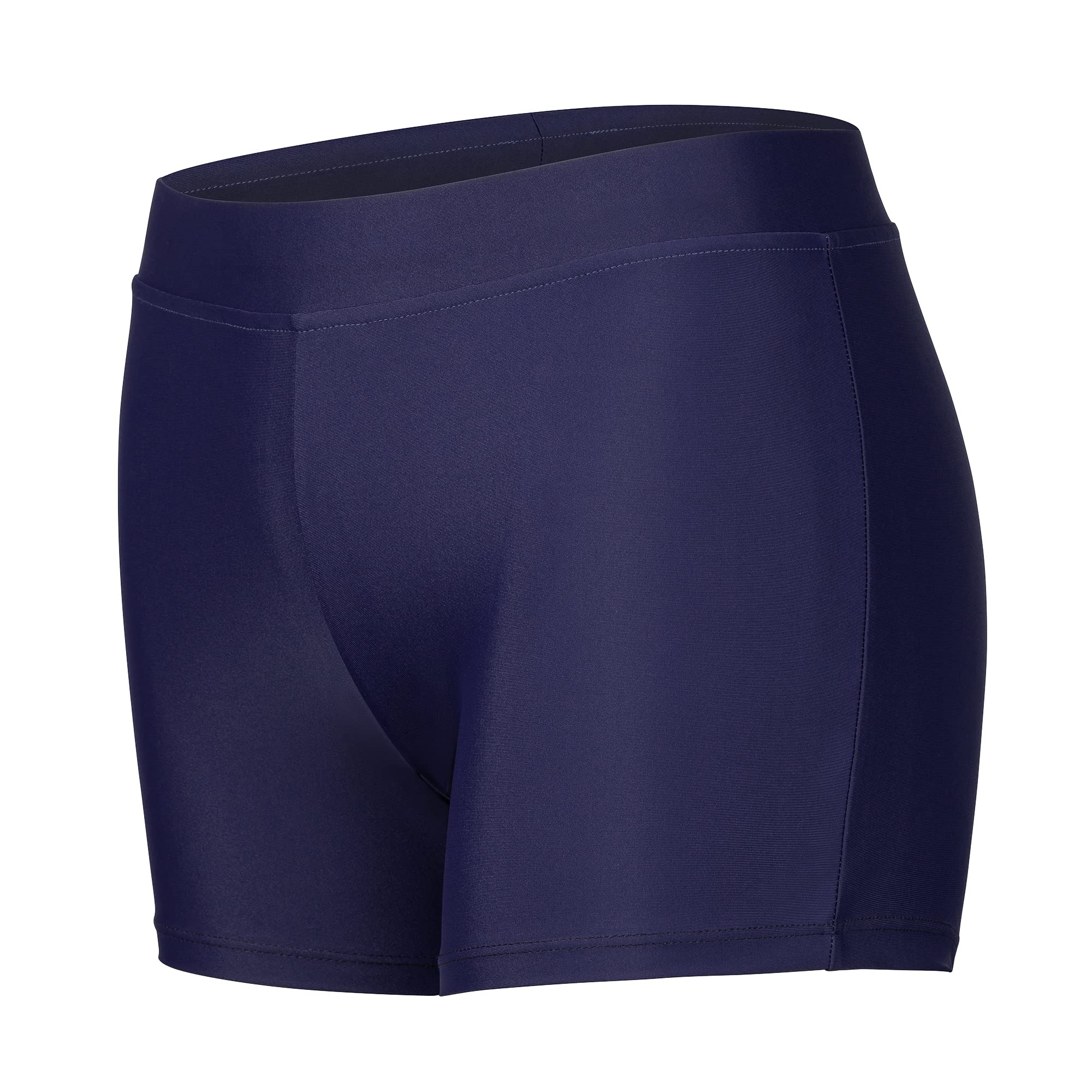 Pantalones cortos de gimnasia para niñas, pantalones cortos deportivos con purpurina brillante