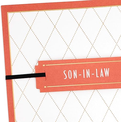 Miniatura 4 de HallmarkTarjeta de felicitación del día del padre Tarjeta de felicitación para Nieto (Que bendición eres)